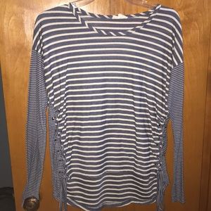 Striped long-sleeve